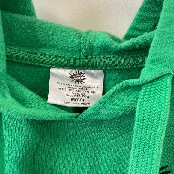 Dr. Seuss Grinch hoodie. - Picture 4 of 4